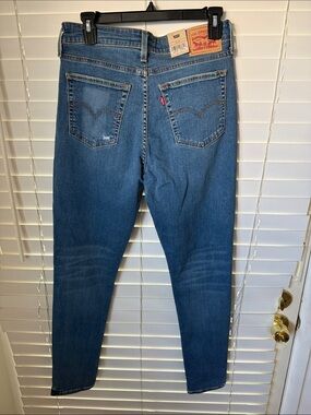Levi's Blue Straight-Leg Back Pocket Jeans